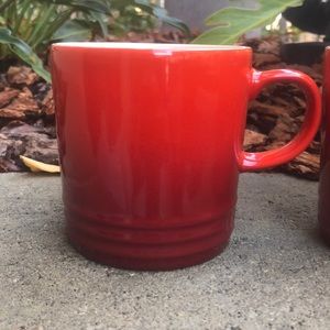 New Red LE CREUSET Mug